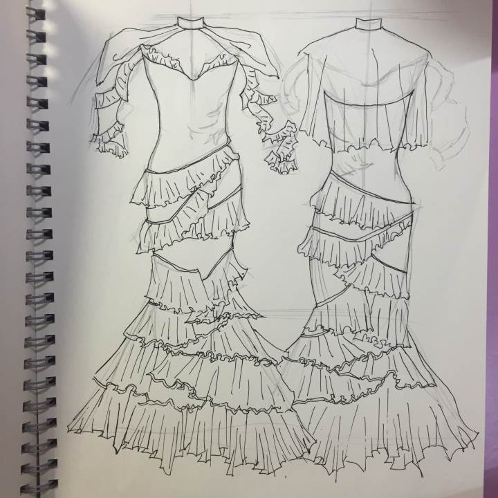 服裝款式圖中的針紡織品 設(shè)計(jì)、工藝與趨勢(shì)的交融